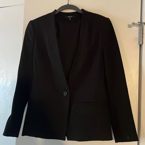 Madewell single button blazer